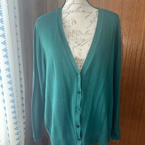 Emerald Green Women's Cardigan